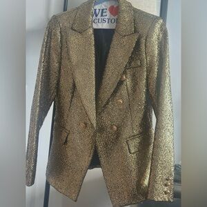 ATTENTIF PARIS ,Gold Women's Suit Jacket